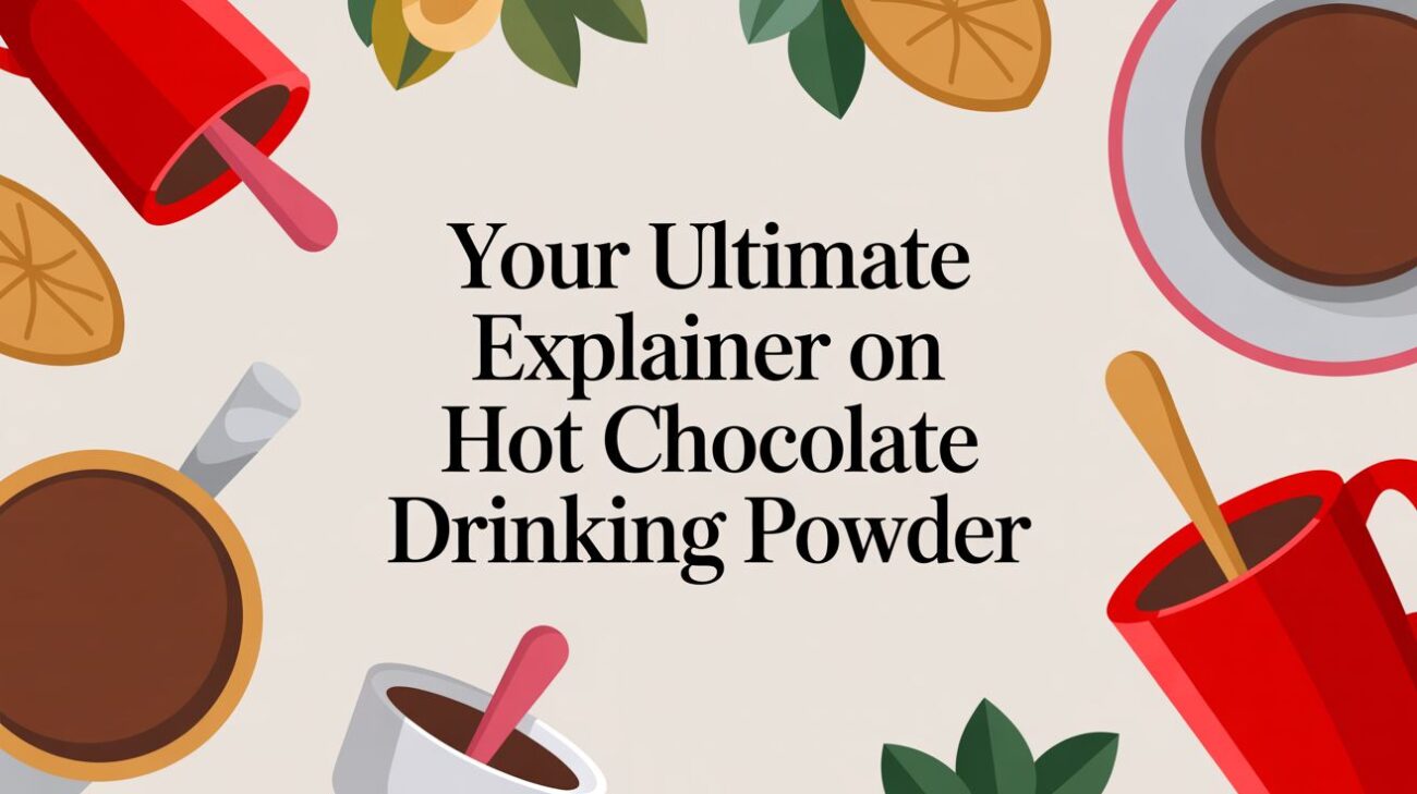 hot chocolate drinking powder hot chocolate