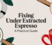 under extracted espresso espresso guide