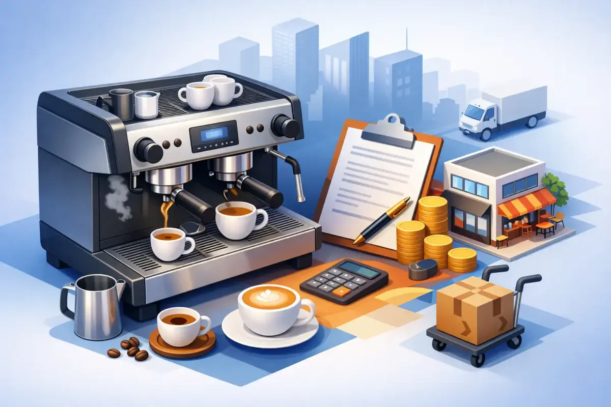 Commercial Coffee Machines for Lease