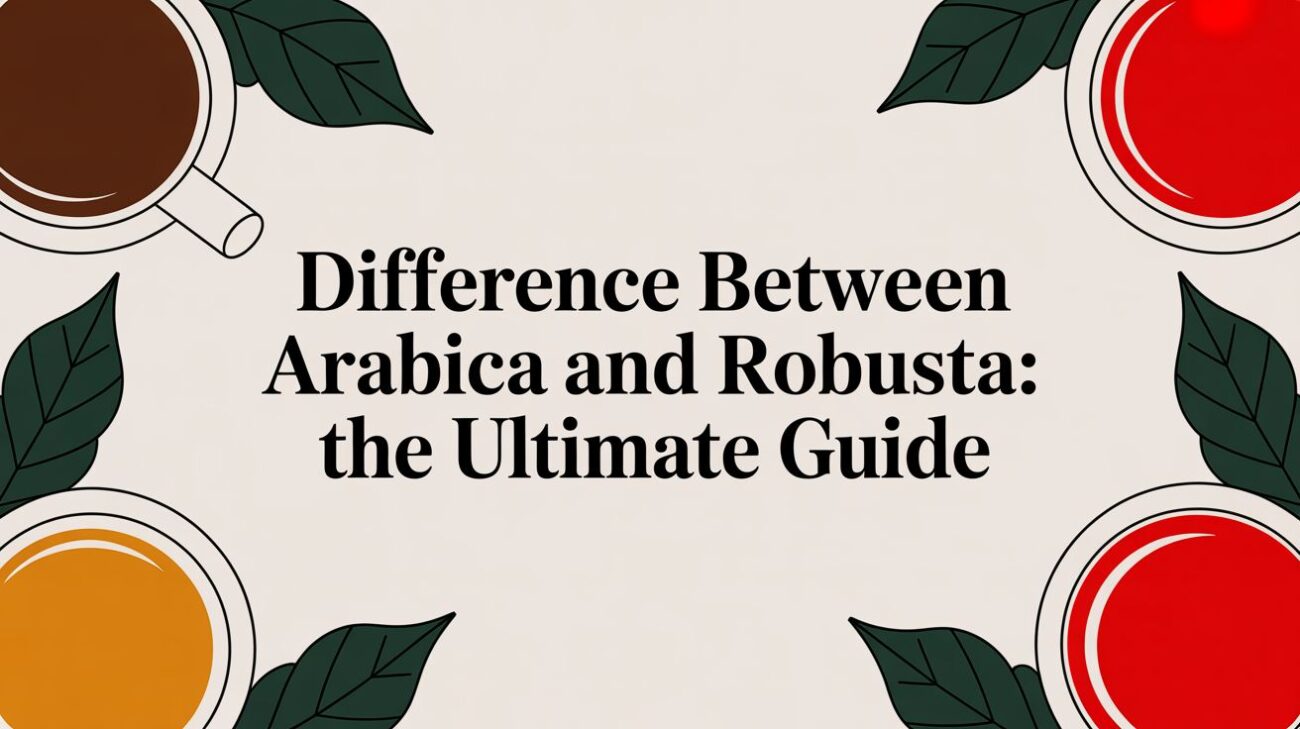 difference between arabica and robusta coffee guide