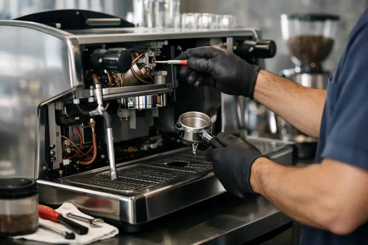 How to Service a Commercial Coffee Machine