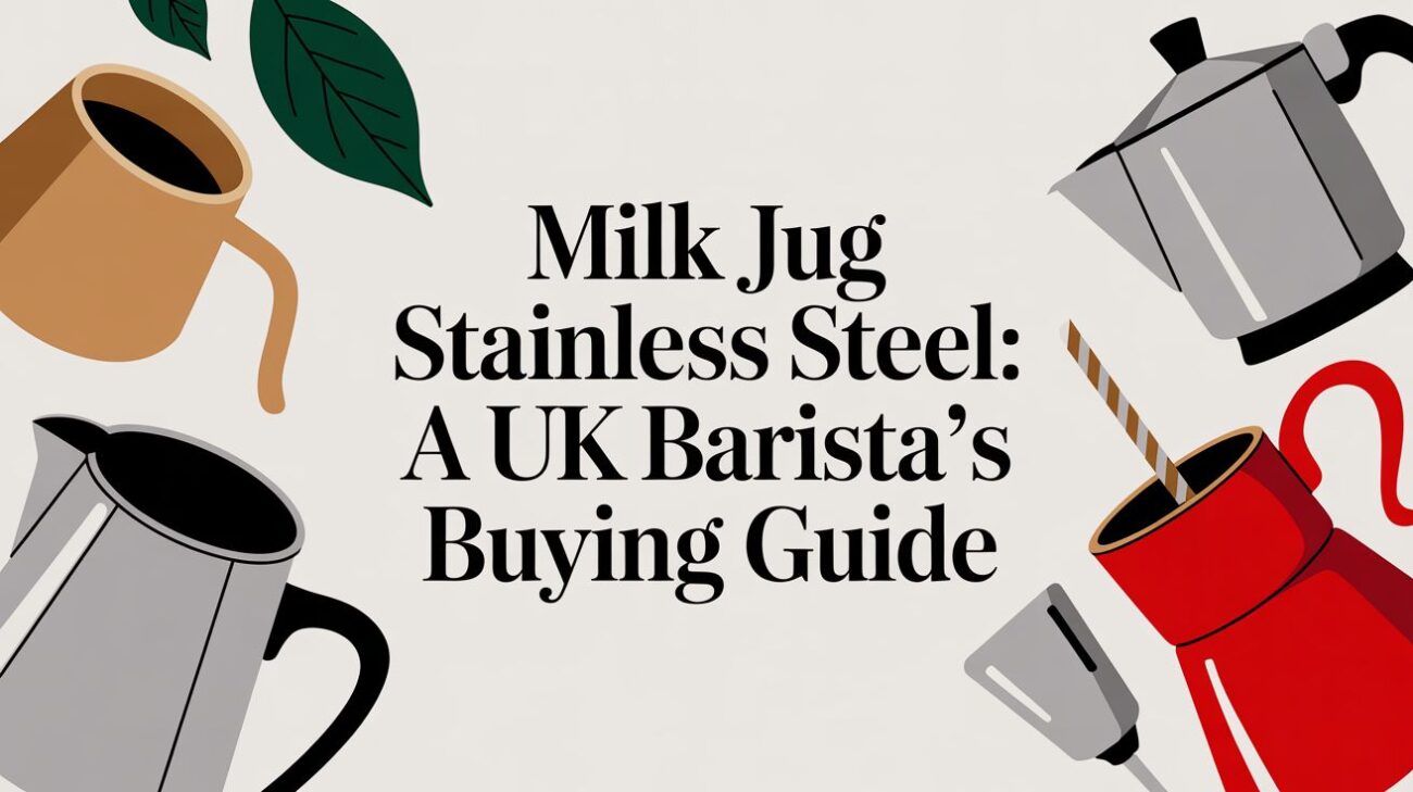 milk jug stainless steel coffee equipment