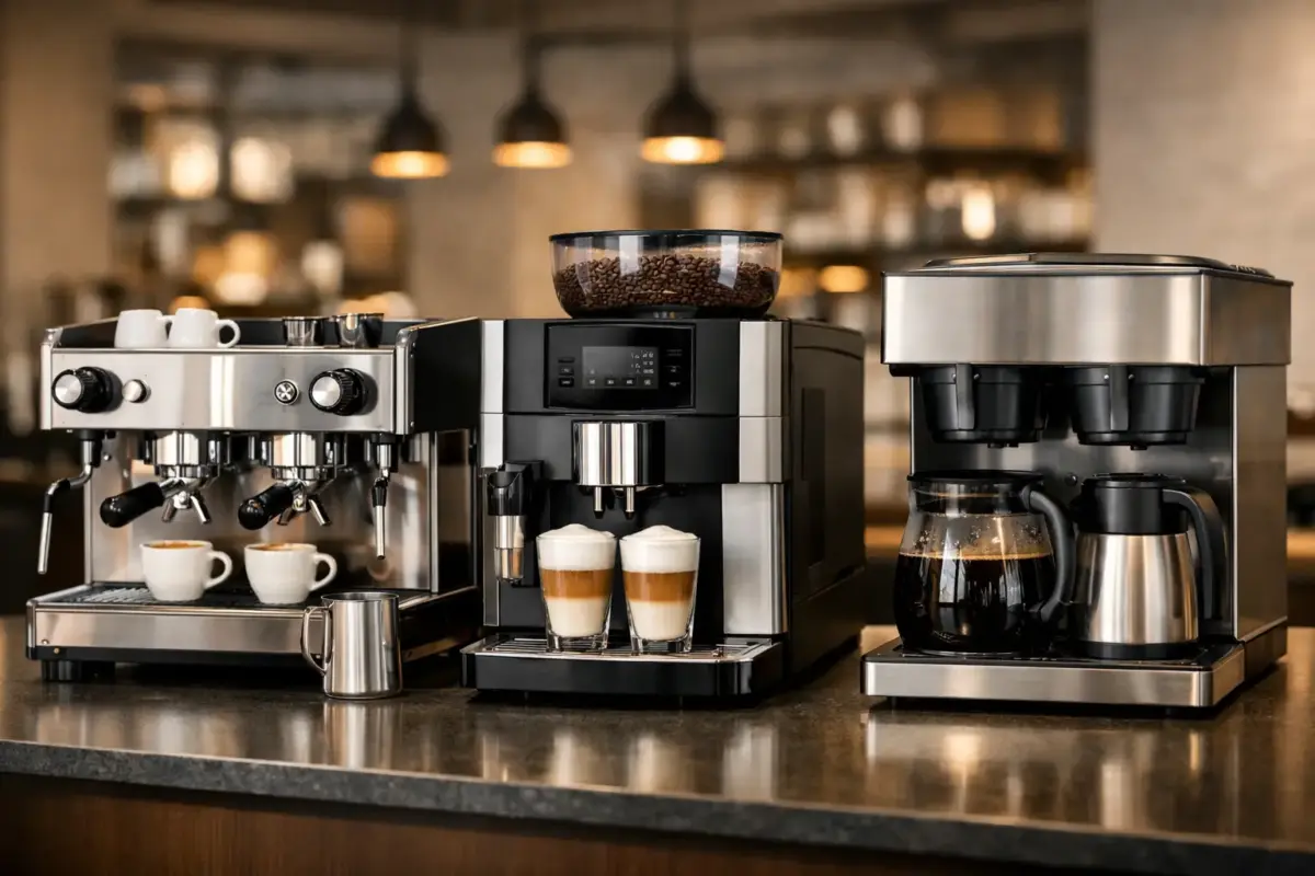 Types of Commercial Coffee Machines