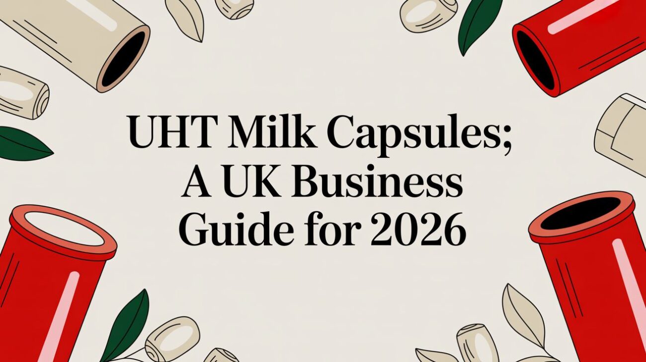 uht milk capsules business guide