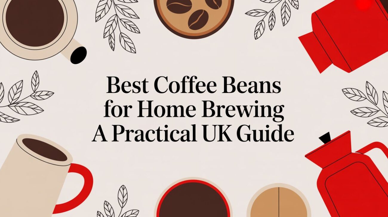 best coffee beans for home brewing coffee illustration