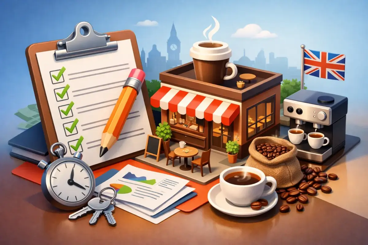 Coffee Shop Opening Checklist for UK Sites