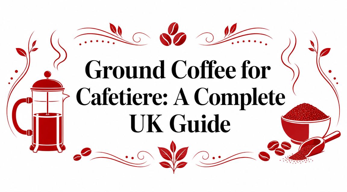 ground coffee for cafetiere coffee guide