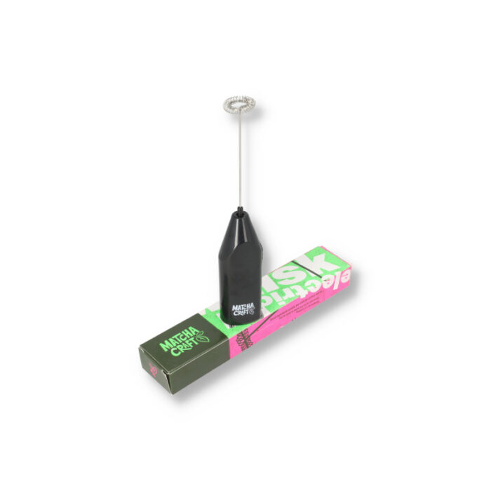 matcha craft electric whisk black