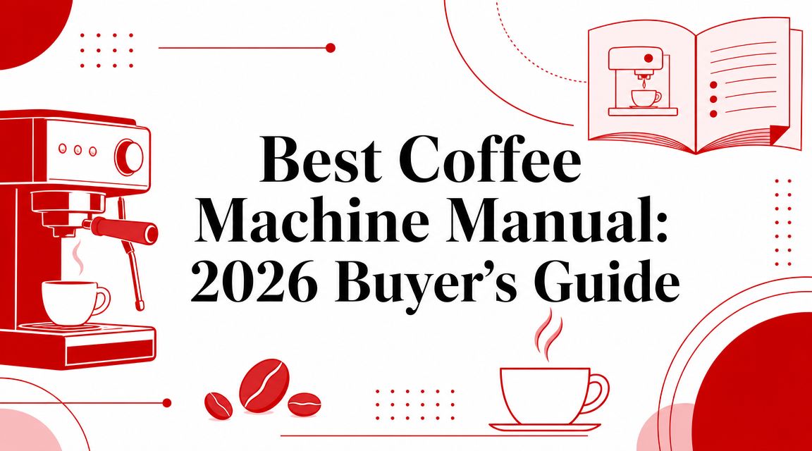 Coffee machine manual and buyer's guide for 2026.