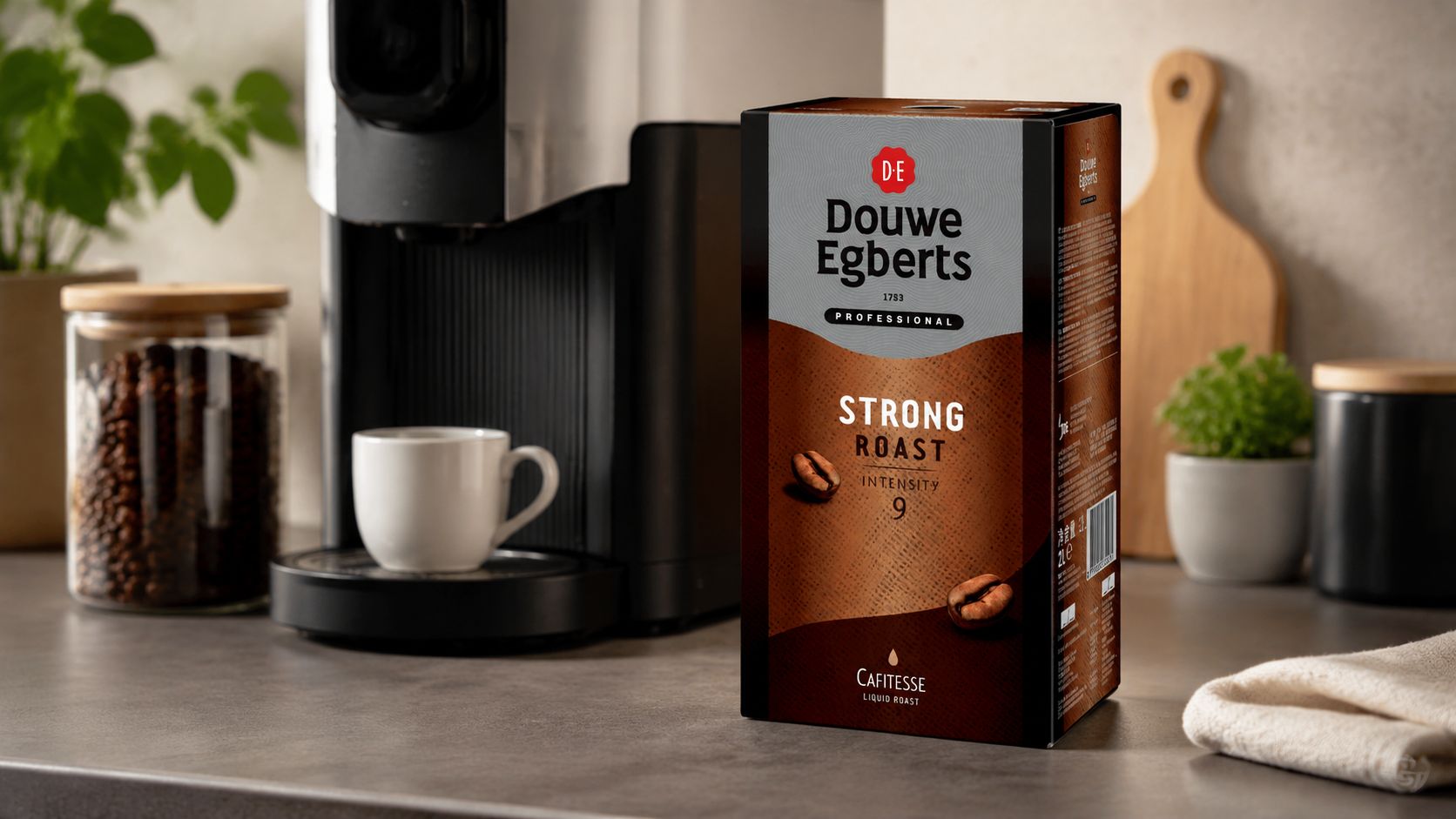 Douwe Egberts Cafitesse Strong Roast Liquid Coffee