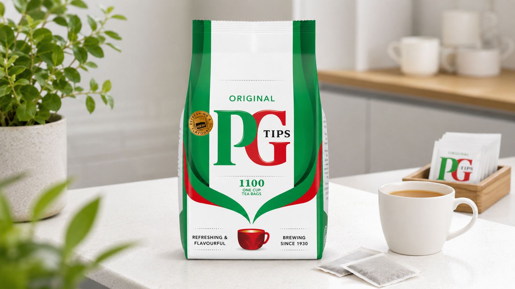 PG Tips Catering One Cup Tea Bags (1100)