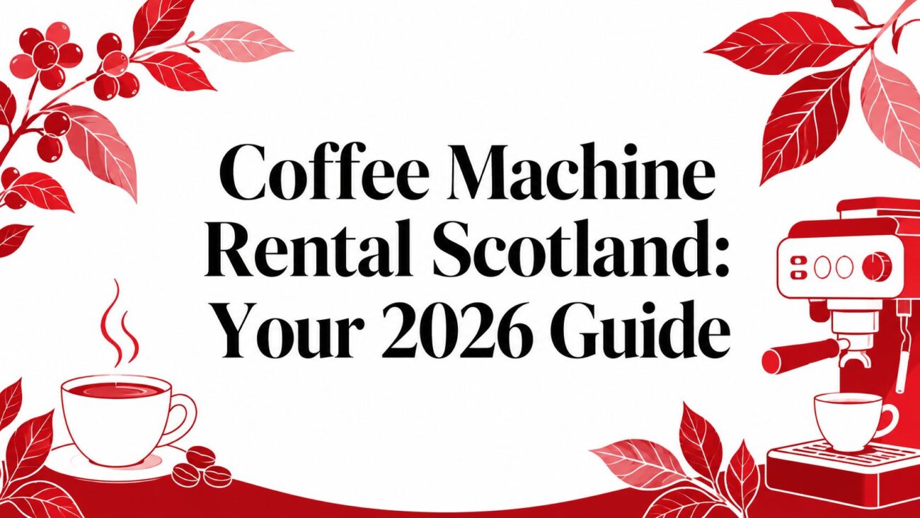 Guide to renting coffee machines in Scotland 2026
