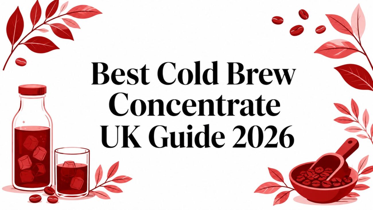 Cold brew concentrate guide for the UK 2026