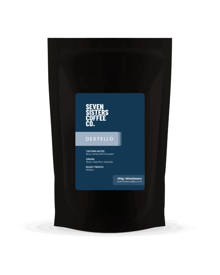250g bag of Destello coffee beans