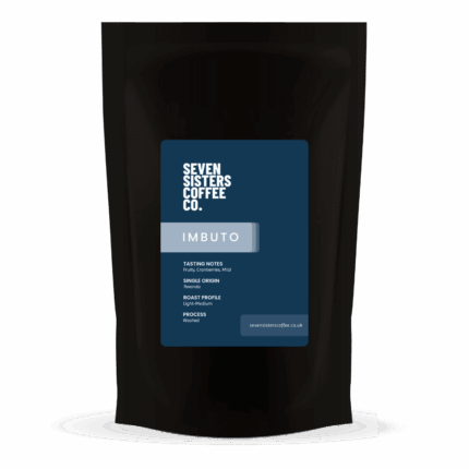 Imbuto coffee bag with tasting notes and details.