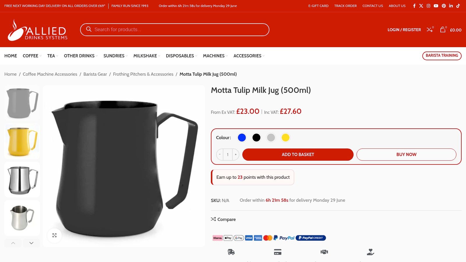Screenshot from https://ads-coffee-supplies.co.uk/product/motta-tulip-milk-jug-500ml/