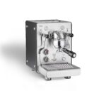 Stylish espresso machine with stainless steel finish