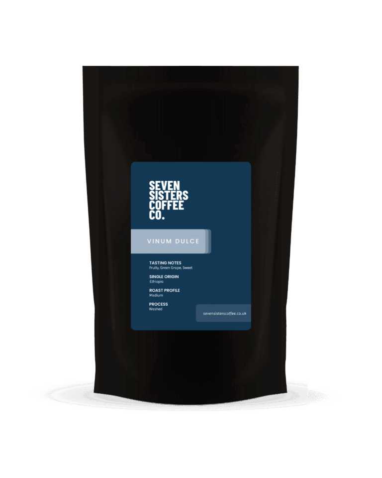 Vinum Dulce coffee bag with tasting notes