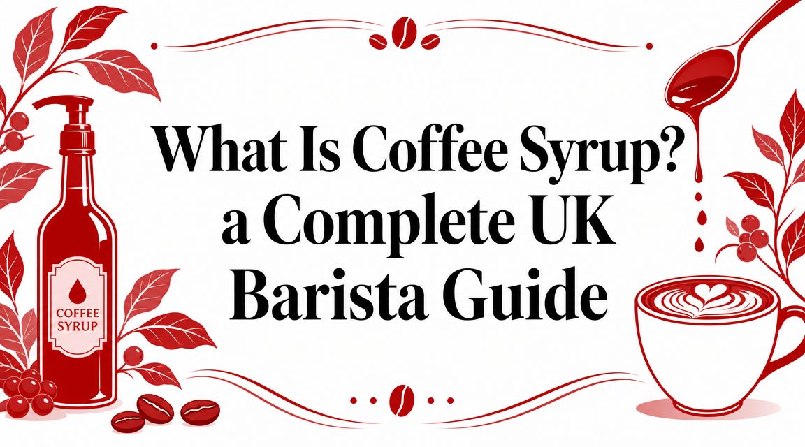 Guide to coffee syrup for UK baristas