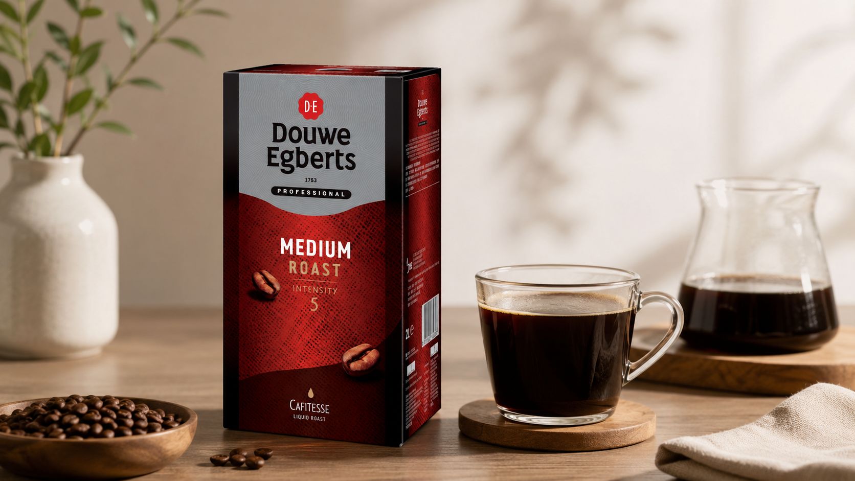 Douwe Egberts Cafitesse Medium Roast Liquid Coffee