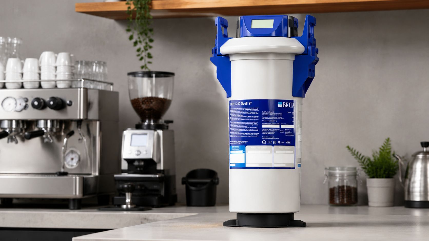 Brita Purity Quell ST 1200 Filter System with Digital Display (Large Beverage Equipment)