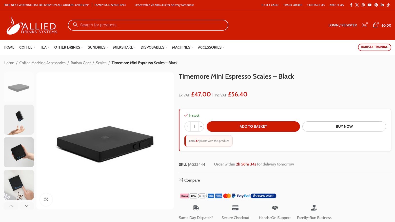 Screenshot from https://www.ads-coffee-supplies.co.uk/product/timemore-mini-espresso-scales-black/