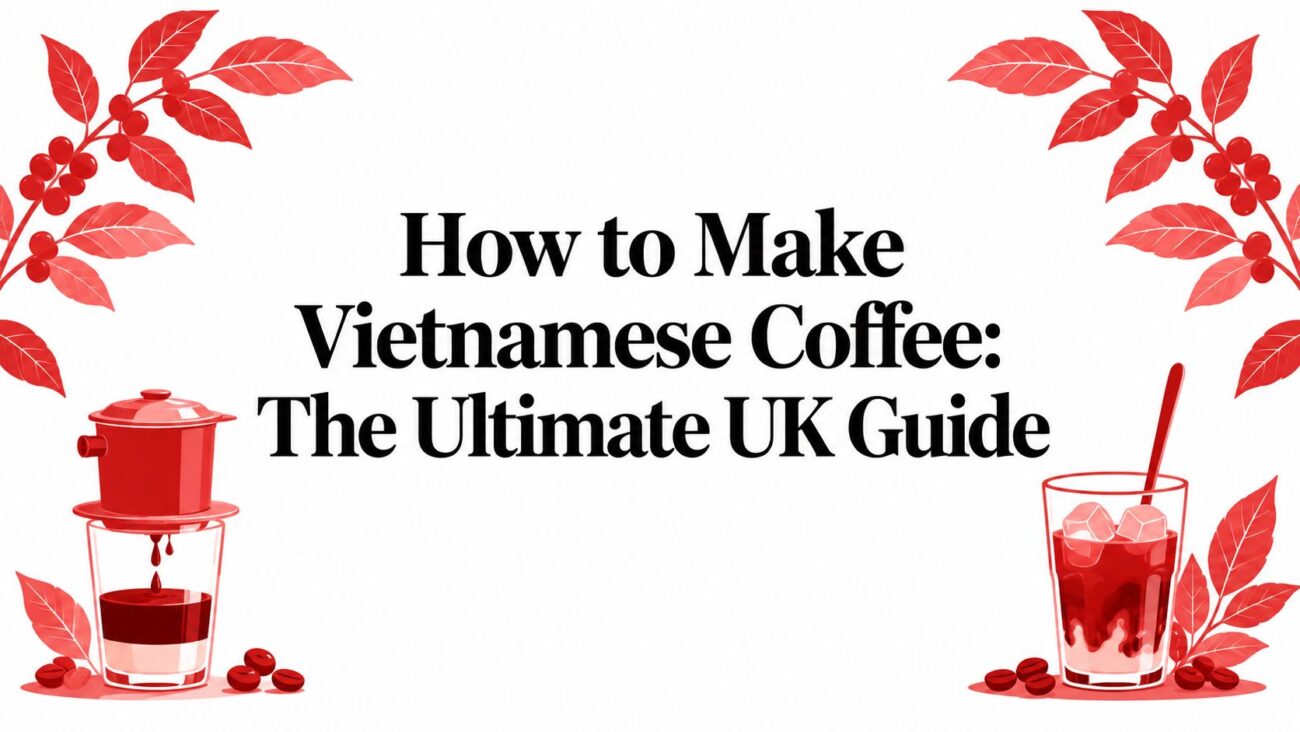 Guide to making Vietnamese coffee in the UK.