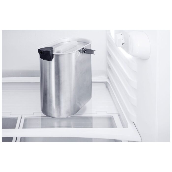 The JURA Cool Control stainless steel milk container in a dishwasher