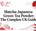 matcha japanese green tea powder