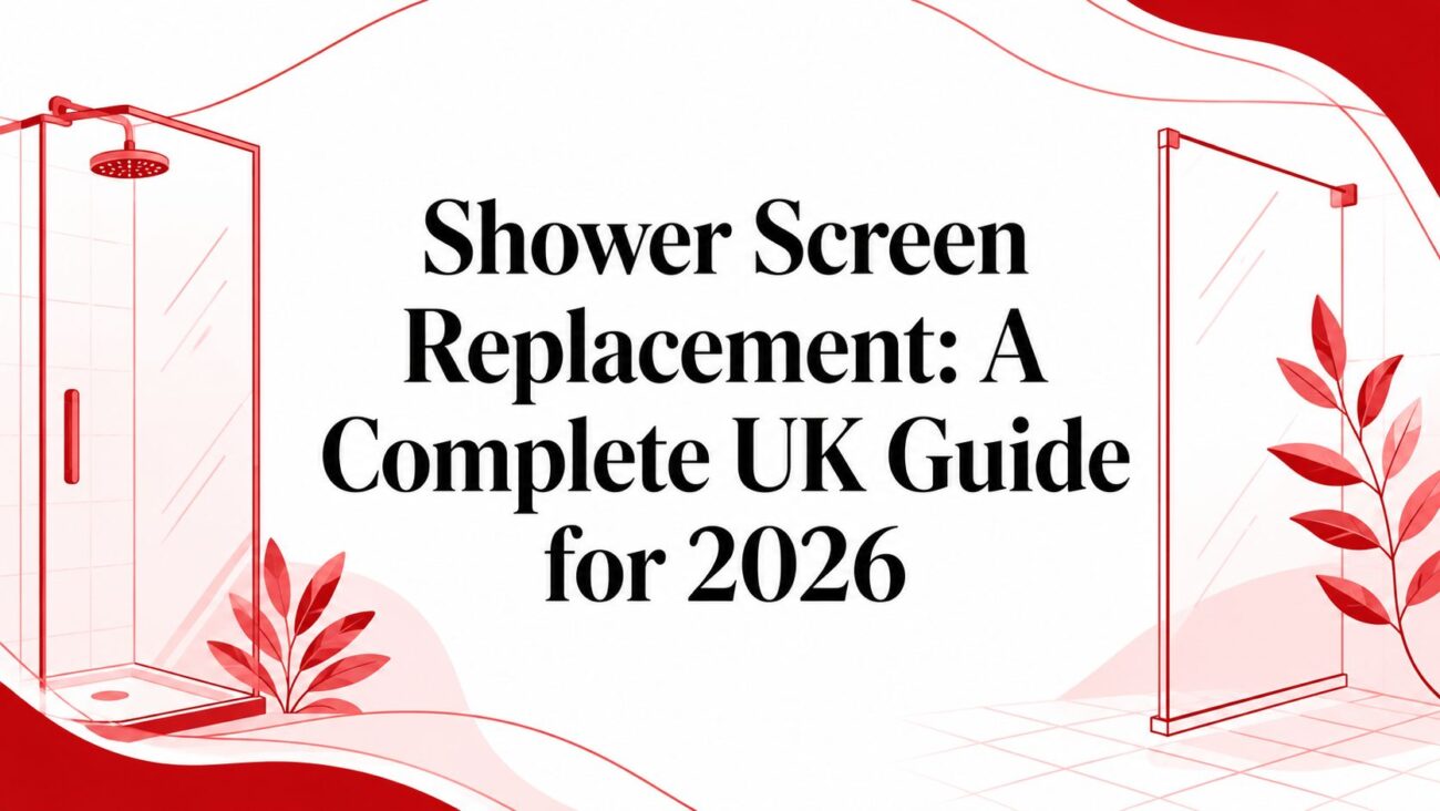 shower screen replacement