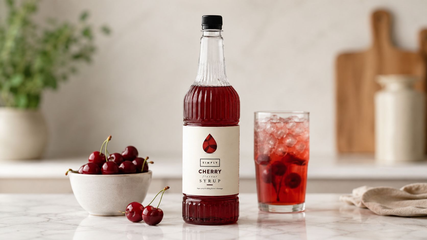 Simply Cherry Syrup (1 Litre)