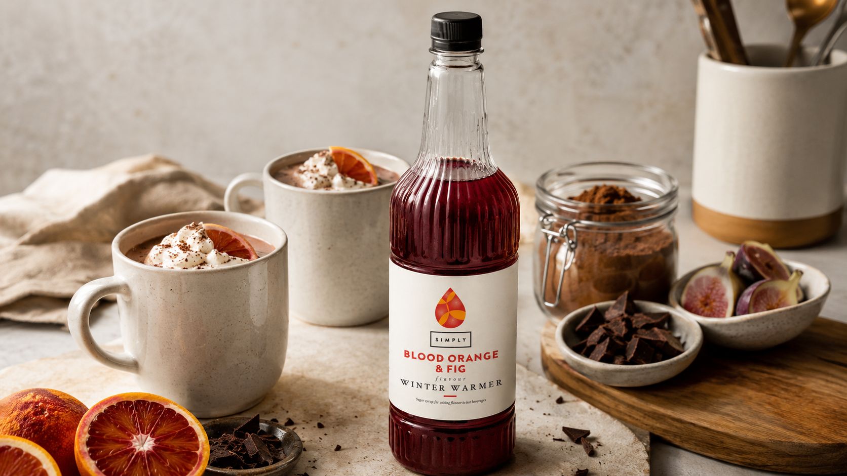 Simply Blood Orange & Fig Winter Warmer Syrup