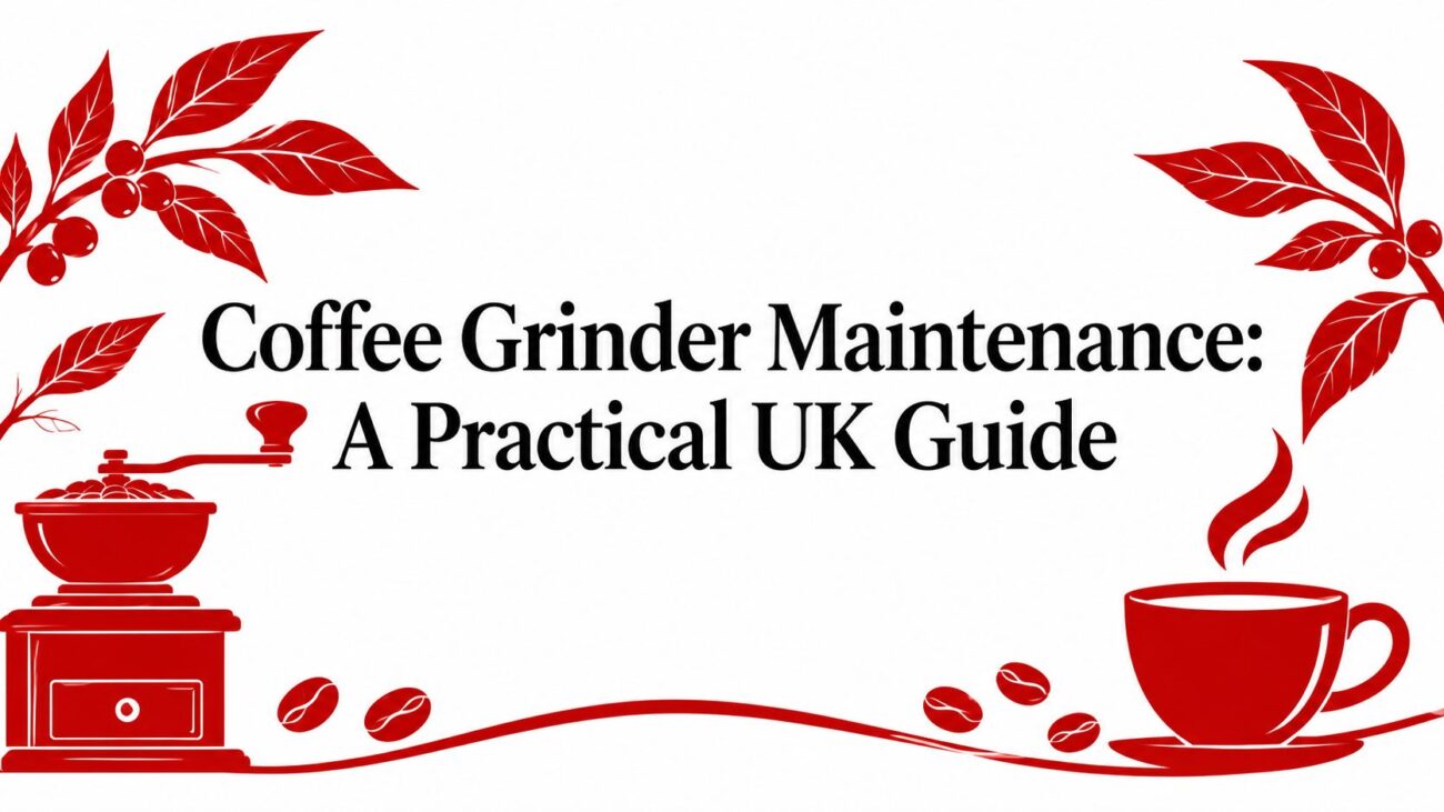 coffee grinder maintenance