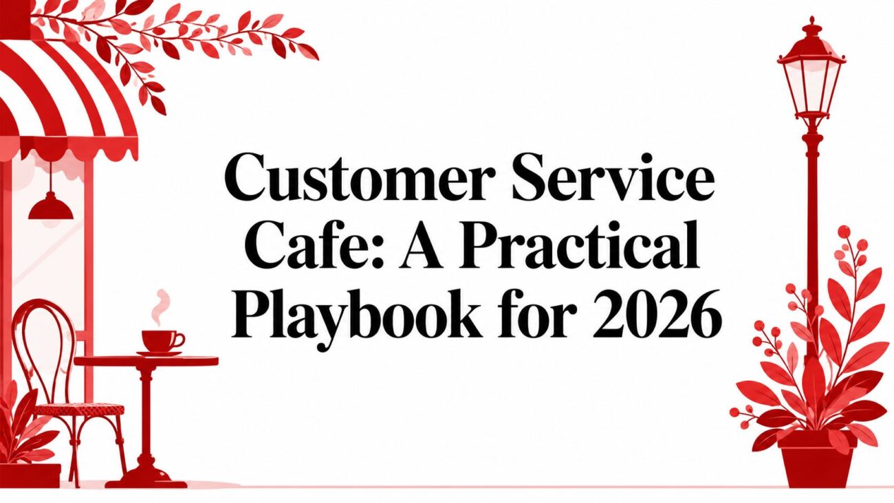 customer service cafe