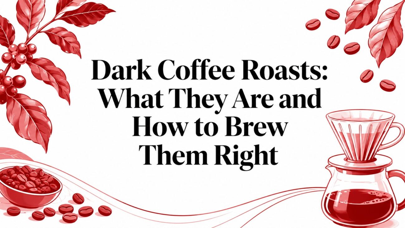 dark coffee roasts