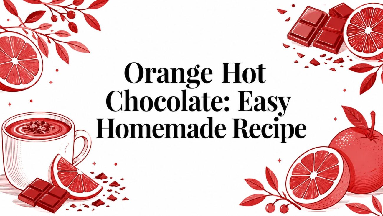 orange hot chocolate