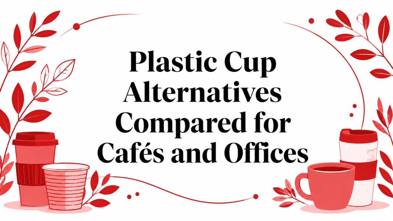 plastic cup alternatives