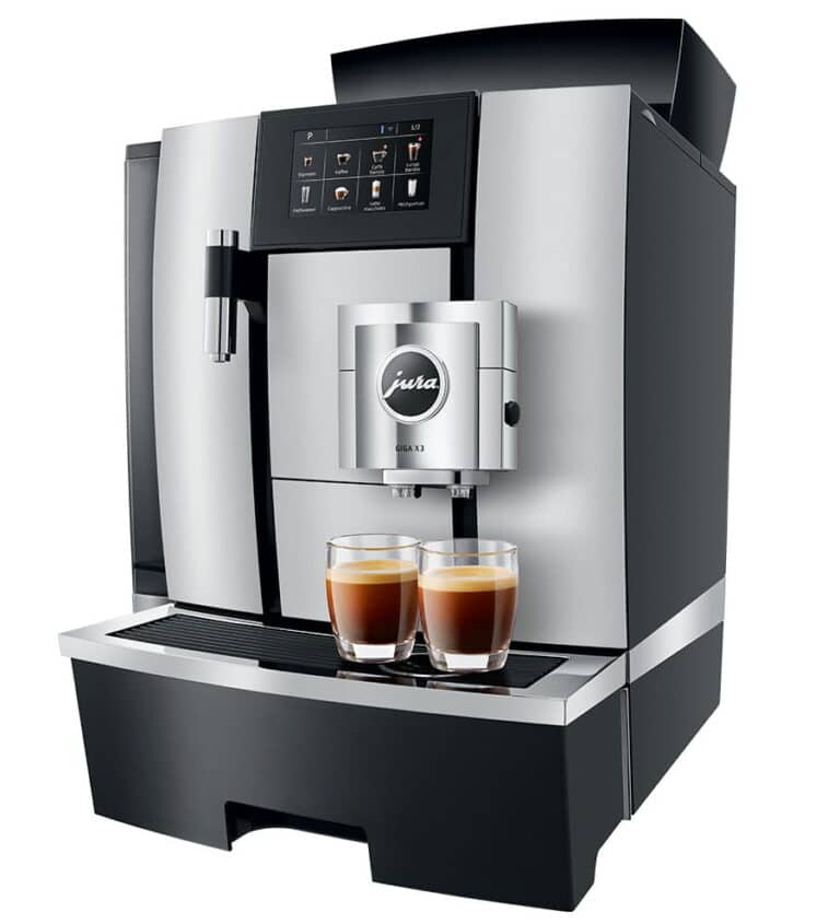 Jura GIGA X3 Gen 2 Professional bean to cup coffee machine in aluminium