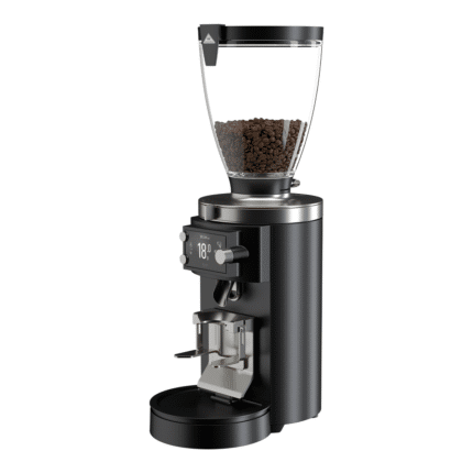 Mahlkönig E65S GbW grind-by-weight commercial coffee grinder in black