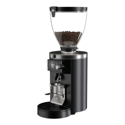 Mahlkönig E80 Supreme GbW grind-by-weight commercial coffee grinder in black