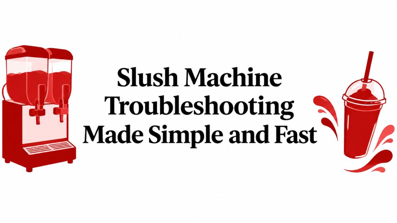 slush machine troubleshooting