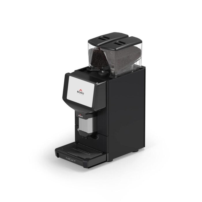 Egro Next Pure Coffee SV Bean to Cup Coffee Machine angled view from the left