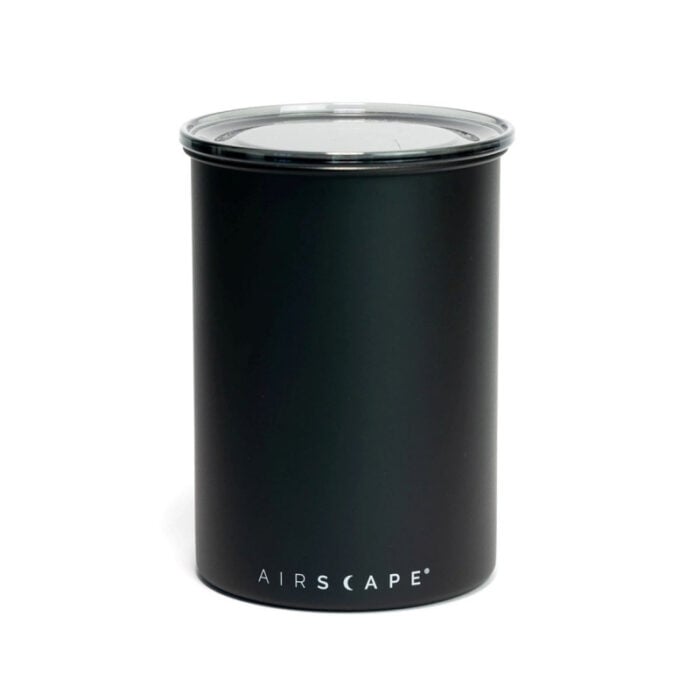 Airscape coffee bean canister black 500g
