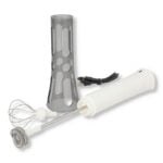 Rechargeable electric whisk in use