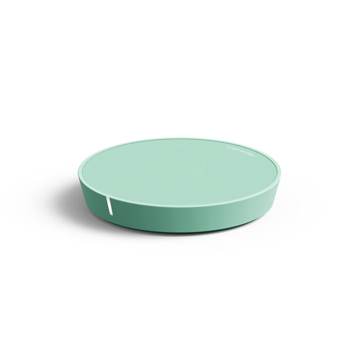 Timemore Mirror Dot coffee scales in green