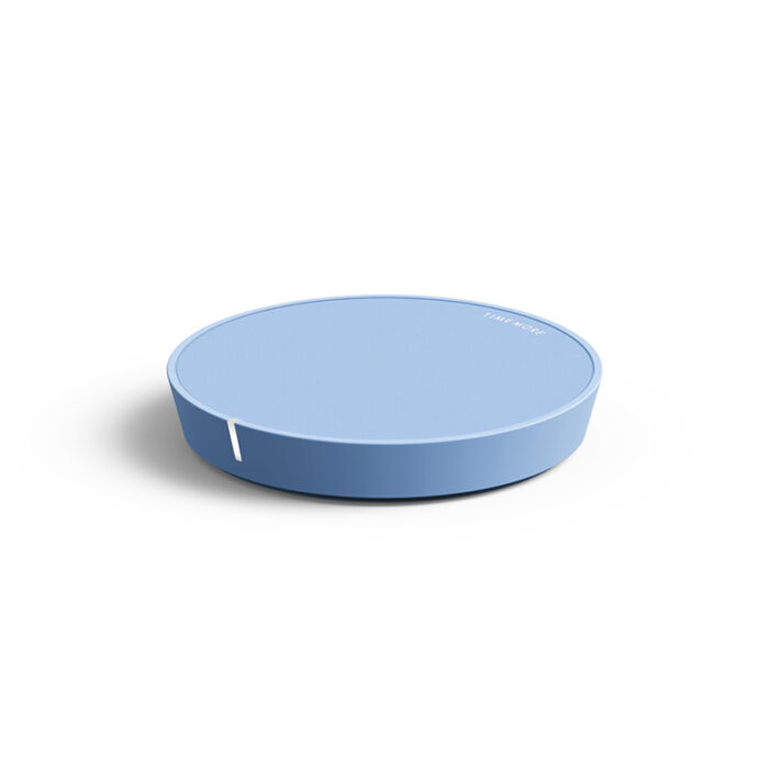 Timemore Mirror Dot coffee scales in blue