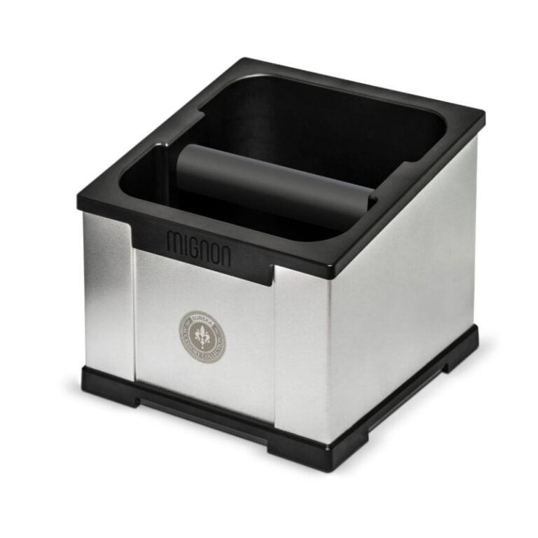 Eureka Mignon square metal knock box