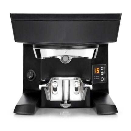 Puqpress M2 Automatic Tamper for Mythos Grinders in black
