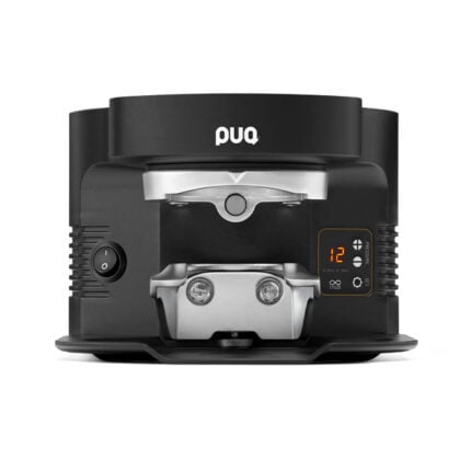 Puqpress M3 Automatic Tamper for Mahlkönig E65S Grinders in black