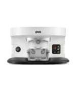 Puqpress M4 Automatic Tamper for Fiorenzato F64 / F83 Grinders in white